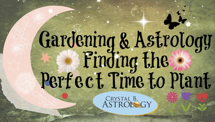 calendar with astrological gardening signs
