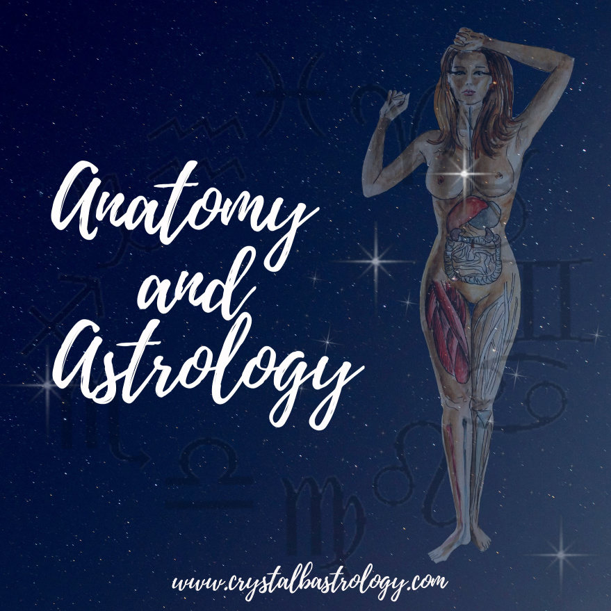 medical astrology body parts