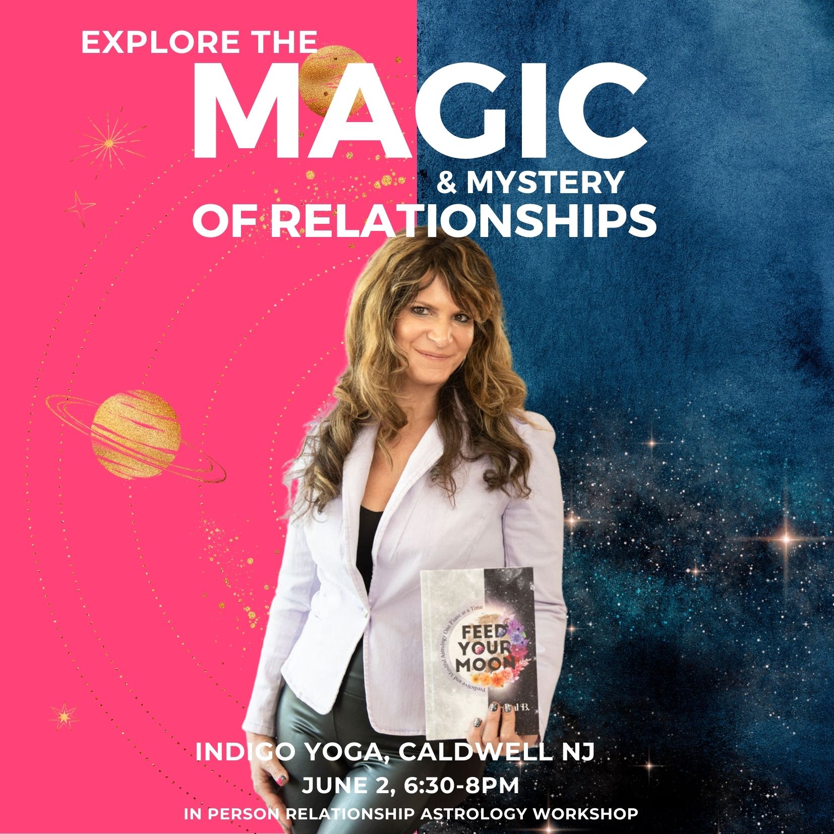 Magic and Mystery of Relationship Astrology Workshop Caldwell NJ: June 2 2022